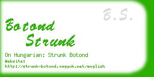 botond strunk business card